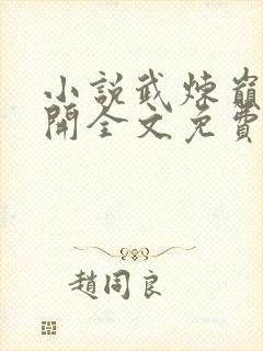 小说武炼巅峰杨开全文免费阅读