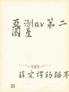 亚洲av第二区国产