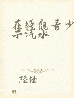 在线观看少女波子汽水封面