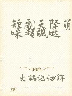 短剧天降萌宝妈咪超飒哒