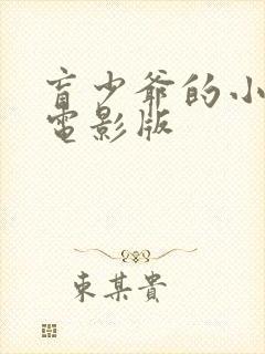 盲少爷的小女仆电影版封面