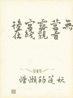 后宫露营无删减在线观看封面