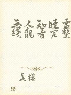 无人知晓电影在线观看完整版免费