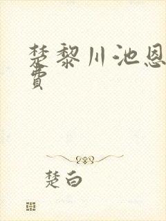 楚黎川池恩宁免费