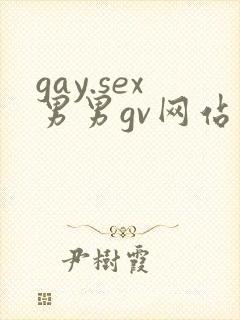 gay.sex男男gv网站