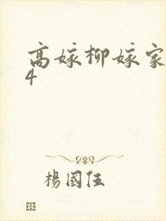高嫁柳嫁家1到4封面