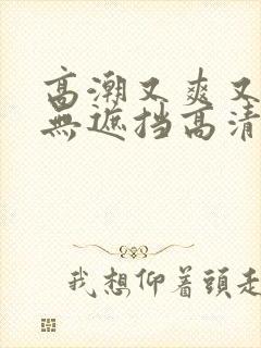 高潮又爽又黄又无遮挡高清