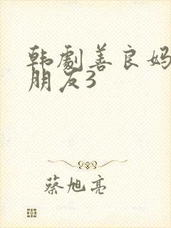 韩剧善良妈妈的朋友3