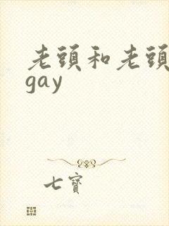 老头和老头同性gay封面