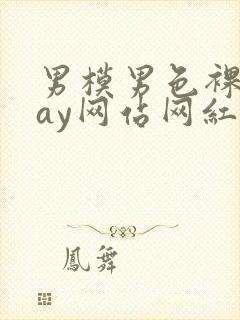 男模男色裸体gay网站网红封面