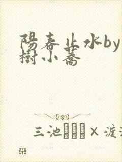 阳春止水by烟树小荞封面