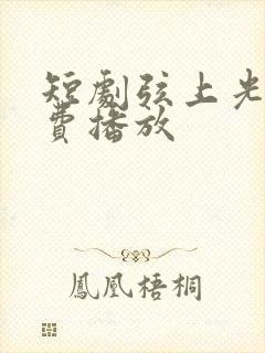 短剧弦上光年免费播放