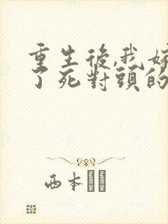 重生后,我嫁给了死对头的未婚夫全