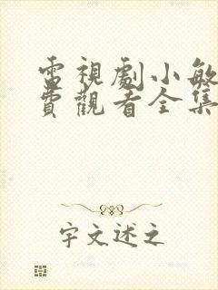 电视剧小敏家免费观看全集多少集