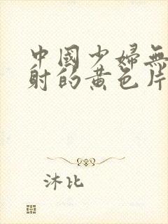 中国少妇无套内射的黄色片