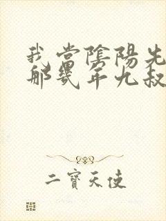 我当阴阳先生的那几年九叔