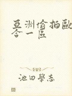 亚洲偷拍欧美综合一区封面