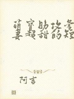 萌宝助攻爹地追妻超甜的短剧