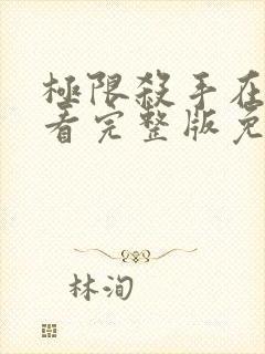 极限杀手在线观看完整版免费封面