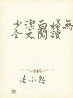 少洁白妇无删减全文阅读