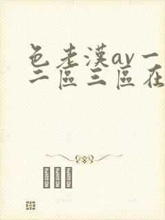 色老汉av一区二区三区在线