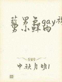 蓝男色gay裸男小鲜肉