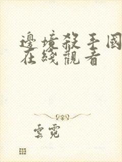 边境杀手国语版在线观看