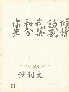 你和我的倾城时光分集剧情介绍