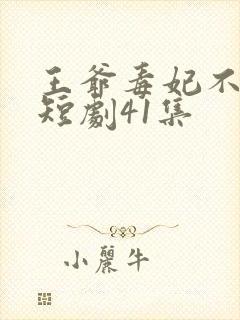 王爷毒妃不好惹短剧41集封面