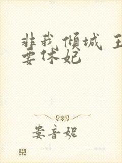 非我倾城 王爷要休妃