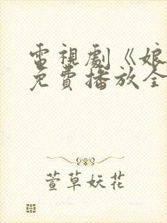 电视剧《娘道》免费播放全集