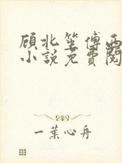 顾北笙傅西洲的小说免费阅读全文