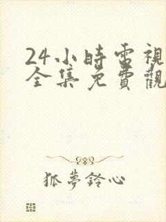 24小时电视剧全集免费观看高清封面