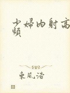 少妇内射高潮视频