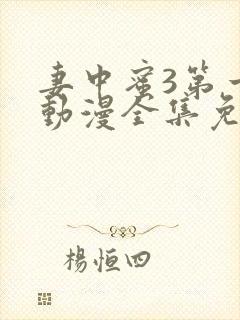 妻中蜜3第一季动漫全集免费观看