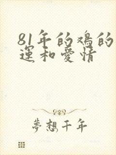 81年的鸡的命运和爱情