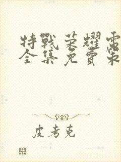 特战荣耀电视剧全集免费策驰