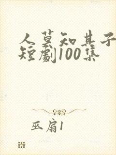 人莫知其子之恶短剧100集