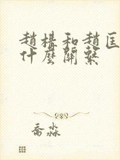 赵构和赵匡胤是什么关系