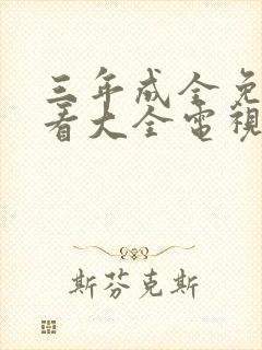 三年成全免费观看大全电视剧第22集封面