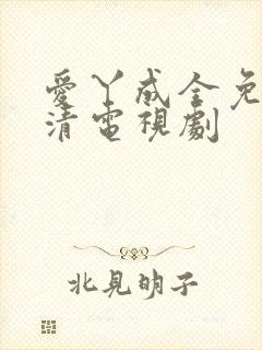 爱丫成全免费高清电视剧