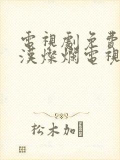 电视剧免费看星汉灿烂电视剧免费看