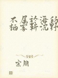 不属于海的风唐栖雾靳沉野全本阅读