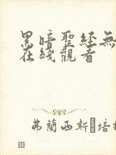 黑暗圣经无删减在线观看