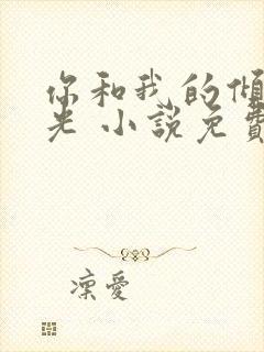 你和我的倾城时光 小说免费