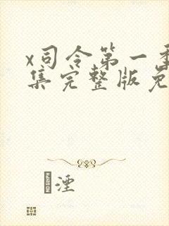 x司令第一季全集完整版免费在哪里观看