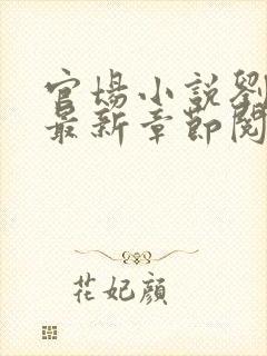 官场小说刘志中最新章节阅读全文