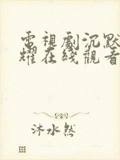 电视剧沉默的荣耀在线观看免费高清