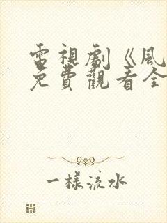 电视剧《风筝》免费观看全集高清