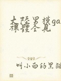 大陆男模gay裸体全见